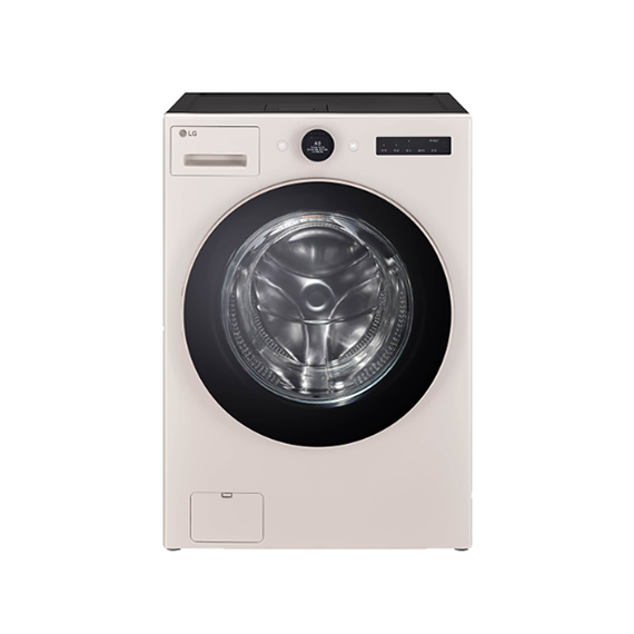 LG 트롬 오브제컬렉션 워시콤보 25kg세탁 15kg건조 네이쳐베이지 (FH25EAE) 12개월 방문관리 렌탈 상품 이미지