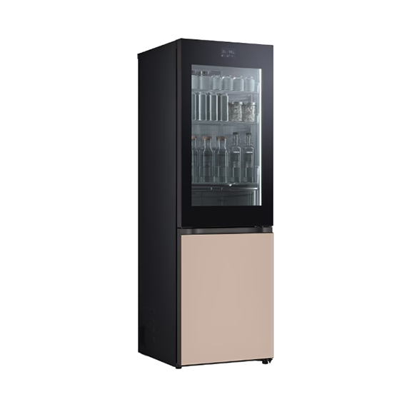 LG 냉장고 오브제컬렉션 노크온 344L 브라운 (Q343GIC183S) 방문관리 렌탈 상품 이미지