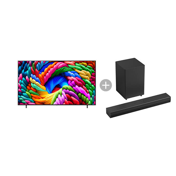 LG UHD 86인치 TV + 사운드바 (86NA1C90AKA+S30A) 렌탈 상품 이미지