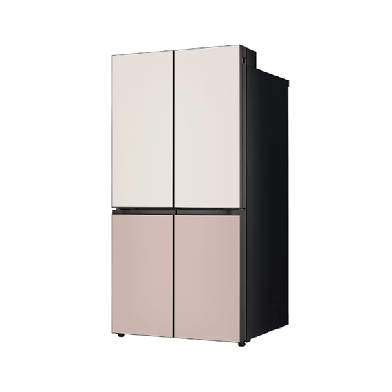 LG 디오스 AI 오브제컬렉션 STEM 베이직 냉장고 퓨어프레쉬 매직스페이스 (글라스) 854L 토프 아몬드 (M876GGA161) 방문관리(라이트) 렌탈 상품 이미지