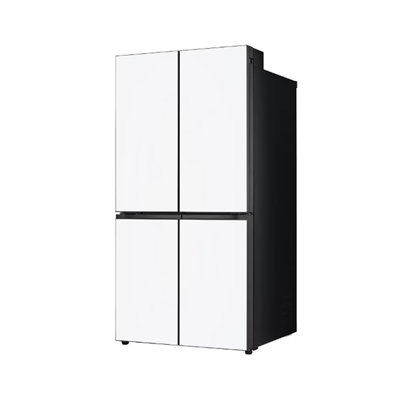 LG 디오스 AI 오브제컬렉션 STEM 베이직 냉장고 퓨어프레쉬 매직스페이스 (글라스) 854L 화이트 (M876MQQ161) 방문관리(프리미엄) 렌탈 상품 이미지