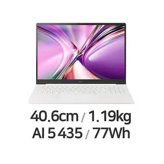LG 2026 그램 프로16 16Z95U-GS5WK (SSD 512GB) 렌탈 상품 이미지