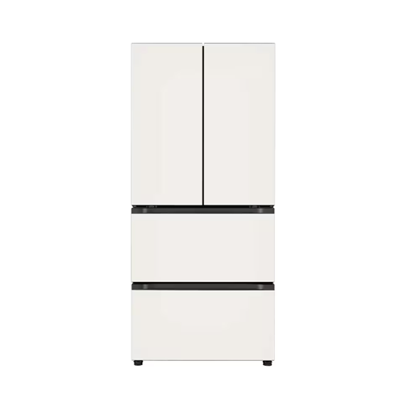 LG 디오스 김치냉장고 오브제컬렉션 김치톡톡 스탠드 402L 베이지 메탈 (Z403MEEF53) 방문관리 렌탈 상품 이미지