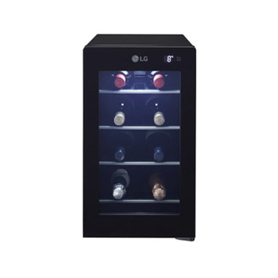 LG 디오스 미니 와인셀러 8병 블랙 (W087B) 렌탈 상품 이미지